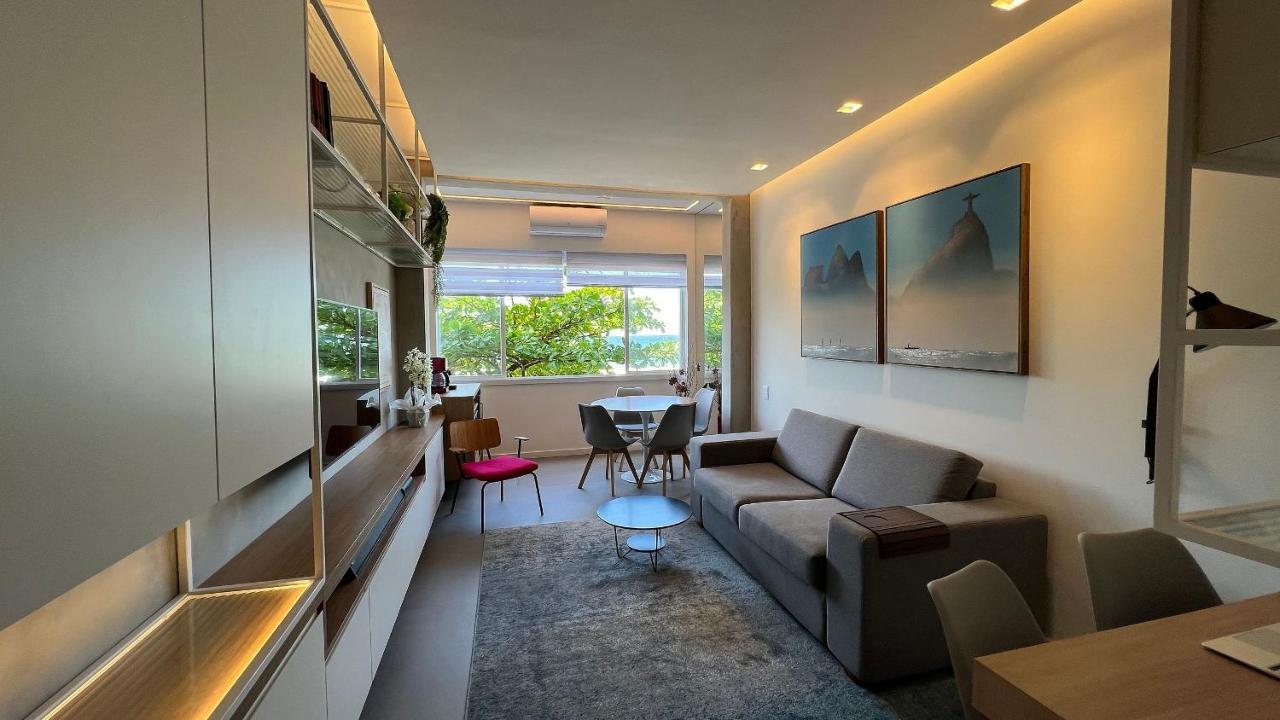 Estudio Moderno Com Vista Oceanica Rio de Janeiro Exteriér fotografie